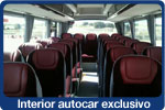 Interior autocar exclusivo